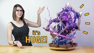 Insane Shogun Raiden Statue Unboxing! ️️