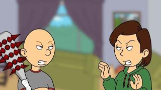 Classic Caillou Trashes the Entire House/Grounded BIG TIME