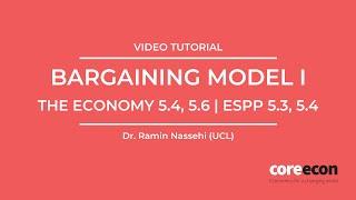 Video tutorial: Bargaining model I