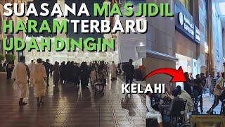 SUASANA MASJIDIL HARAM TERBARU DI MUSIM DINGIN, ADA YANG B3RKEL4HI#TKISAUDIARABIA