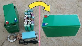 How To Make Powerful 12v 14000Mah Lithium Li-ion Battery Pack