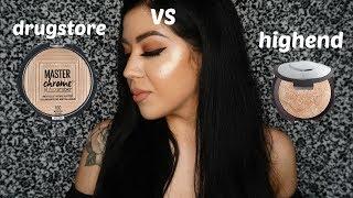 Maybelline Master Chrome Highlighter - Drugstore VS High end