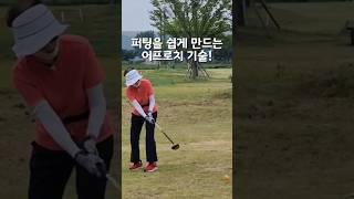 퍼팅을 쉽게 만드는 어프로치 기술! #파크골프 #파크골프동영상 #어프로치