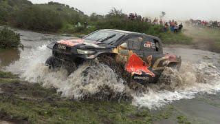 DAKAR CARS CROSSING A RIVER | Rally Raid Portugal 2024  #W2RC | @AP90Video