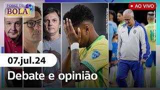  POSSE DE BOLA COM MAURO CEZAR, ARNALDO, TIRONI, JUCA KFOURI, TRAJANO E DANILO LAVIERI - 07/07/2024