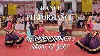 Girls Dance on Shubharambh & Jhume re Gori // Choreographed by Tannu & Saniya