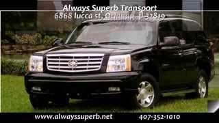 Orlando airport transportation | Orlando airport car service | always superb transport