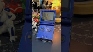 Testing the old Gameboy advance I just purchased