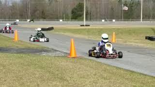 2018 Barnesville vintage karts Digger practice