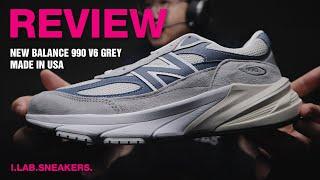 [4K] 10년후에도 신어야죠 이정도면.  뉴발란스 990 V6 그레이 네이비 New Balance 990v6 Gray Suede U990TC6