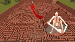 CAN THE BIGGEST SCP-096 ESCAPE FROM THE MAZE?! In Garry's Mod