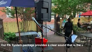 PA System Package | Party Hire Group | Audio Equipment