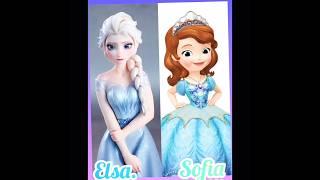 Frozen elsa and Sofia #whichisthebest #princesselsa #viralshort #ytshortsvideo #elsa #sofia #shorts