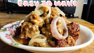 Easy and Affordable Meatballs with Gravy | Alyeza Serebo