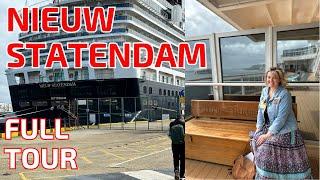 Nieuw Statendam Ship Tour 2024 - FULL Walkthrough and Details!