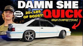 Pushing The Limits: High Compression + Big Boost On Stock 302 Rods And Crank!