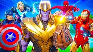 THANOS vs AVENGERS! (Fortnite Manhunt)