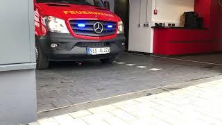 Erste Wachausfahrt/Einsatzfahrt des ELW der Freiwilligen Feuerwehr Alpen