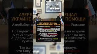  АЗЕРБАЙДЖАН ПОДДЕРЖИВАЕТ УКРАИНУ ДО ПОБЕДЫ