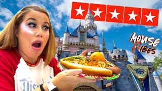 DISNEYLAND FOOD REVIEW | Trying NEW Disneyland Food! | Mouse Vibes