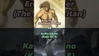 Eren Yeager vs Kafka Hibino