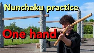 『Nunchaku Practice 2024』one hand