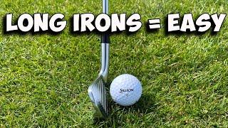 The EASY Way To Hit Your Long Irons Correctly