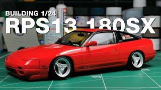 Build 1/24 Fujimi Nissan 180sx 90's Jdm