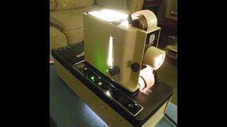 Dukane Micromatic II Filmstrip Projector - Cleaning and Operating