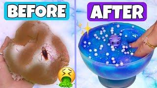 Fixing My OLDEST and WORST Slimes!  *Slime Makeovers*