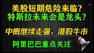 （2025.2.22）美股短期危险来临？ 特斯拉会是机器人龙头？中概继续走强，港股牛市，阿里巴巴继续破新高，接下来的入场点？————每周必看的周末回顾