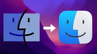 macOS Icon Evolution: Finder