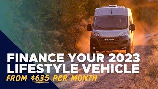 Skip the Dealership | Lifestyle Vehicle® Financing Starting at $635 Per Month | DM Vans