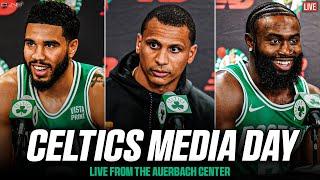 LIVE: Celtics Media Day 2024 | Press Conferences