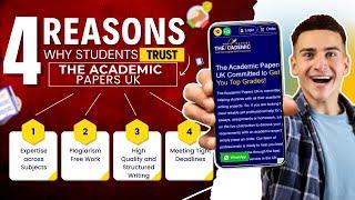 4 reasons why students trust the academic papers UK | best essay writing service in UK