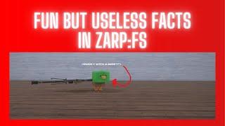 ZARP:FS | Useless But Fun facts!