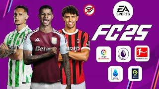 FIFA 14 MOBILE MOD EA SPORTS FC 25 ANDROID OFFLINE NEW UPDATE KITS 2025 REAL FACES LATEST TRANSFERS