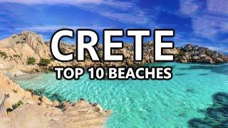 Top 10 best beaches in CRETE | GREECE 2024