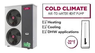 Revolutionary Cold Climate Air-to-Water Heat Pump; Solstice Inverter Extreme