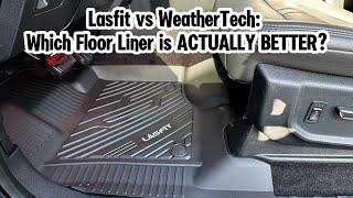 LasfitLiners all-weather floor mats open box review and Weathertech comparison! Which is better?