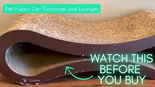 Review of the PetFusion Infinity Cat Scratcher Lounger