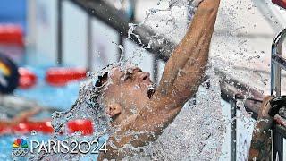 How Caeleb Dressel and Team USA SMASHED the field for America’s first gold in Paris | NBC Sports