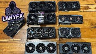 LakyFx - My GPUs is REAL :) My collection of Graphics Cards which I'm TESTING