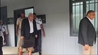 Former Prime Minister Voreqe Bainimarama and former Police Commissioner Sitiveni Qiliho in court