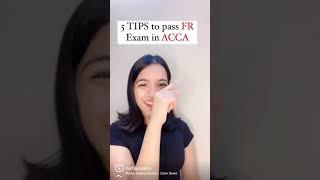 How to pass FR exam #acca #accaexams