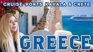 Cruise Ports of KAVALA & CRETE, GREECE with Oceania Riviera | Archaeological Site of Philippi Ep. 7