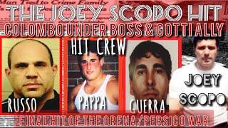 The Murder Of Joey Scopo (Gotti Ally) | Sprayed With Mac 10 During Mob War By Insane Crew Of Killers