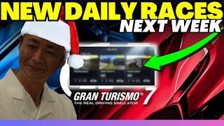 Next Week's NEW GT7 Daily Races 25/12/2023 - Gran Turismo 7