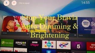 Stop Your TV Brightening & Dimming Automatically