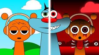 We Joined SPRUNKI...- ft.Oggy